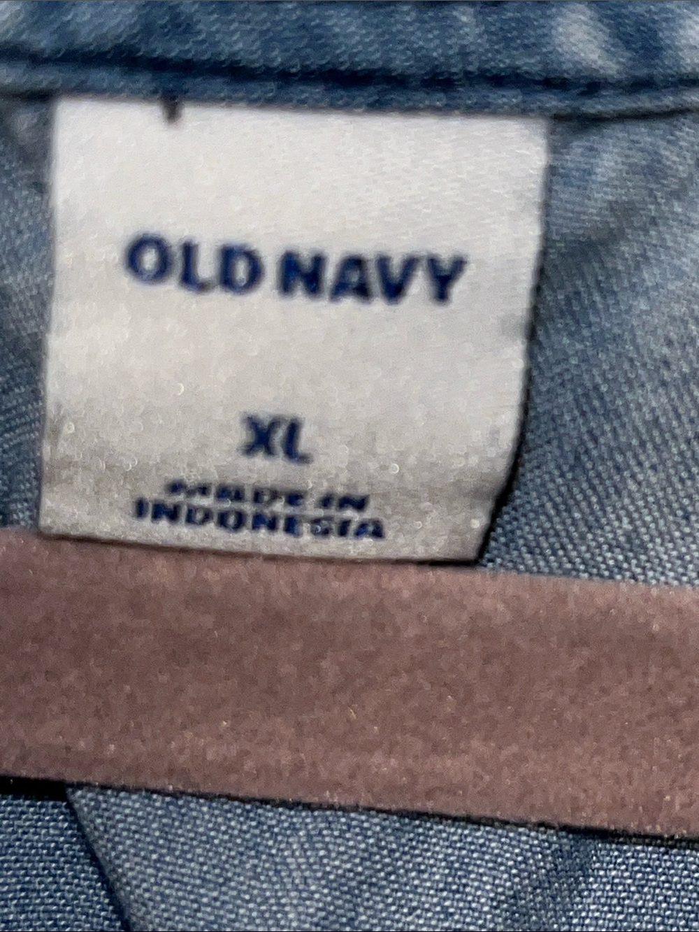 Old Navy Light Blue Denim Mini Dress - Picture 3 of 4